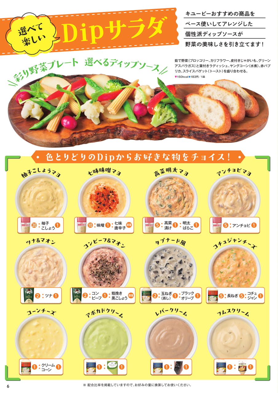 Dipサラダ